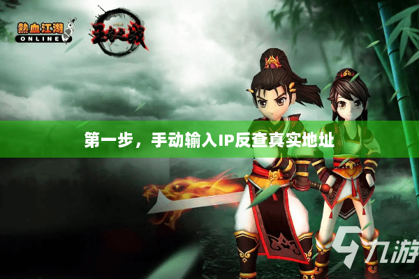 第一步，手动输入IP反查真实地址