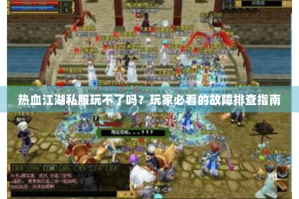热血江湖私服玩不了吗？玩家必看的故障排查指南