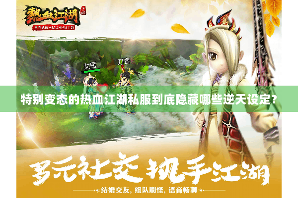 特别变态的热血江湖私服到底隐藏哪些逆天设定? 特别变态的热血江湖私服到底隐藏哪些逆天设定?