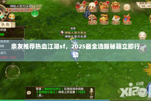 亲友推荐热血江湖sf,2025最全选服秘籍立即行动 亲友推荐热血江湖sf,2025最全选服秘籍立即行动