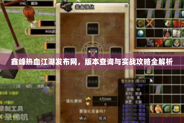 鑫峰热血江湖发布网，版本查询与实战攻略全解析