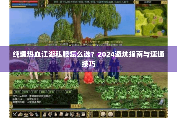 纯境热血江湖私服怎么选?2024避坑指南与速通技巧 纯境热血江湖私服怎么选?2024避坑指南与速通技巧