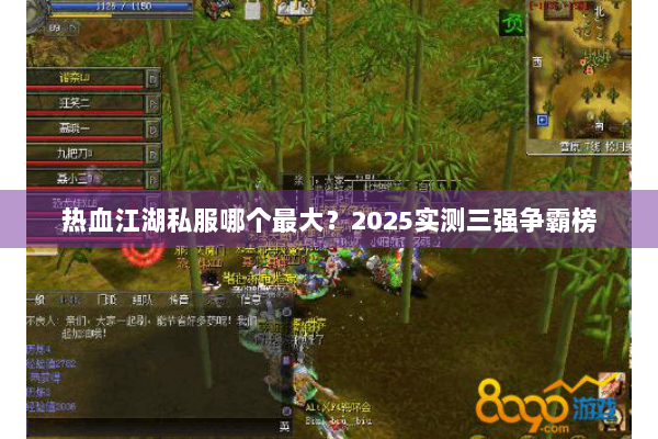 热血江湖私服哪个最大?2025实测三强争霸榜 热血江湖私服哪个最大?2025实测三强争霸榜
