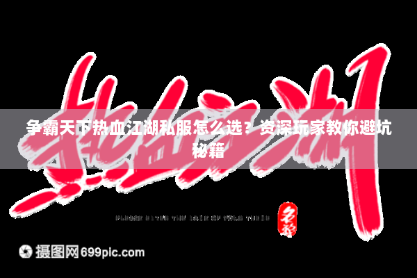 争霸天下热血江湖私服怎么选？资深玩家教你避坑秘籍