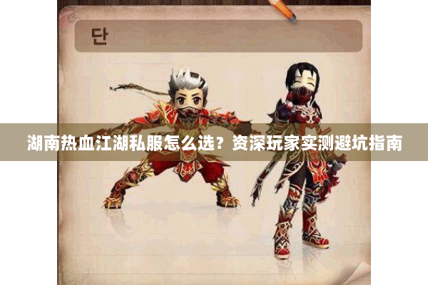 湖南热血江湖私服怎么选？资深玩家实测避坑指南