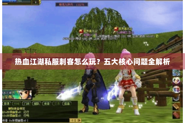 热血江湖私服刺客怎么玩？五大核心问题全解析