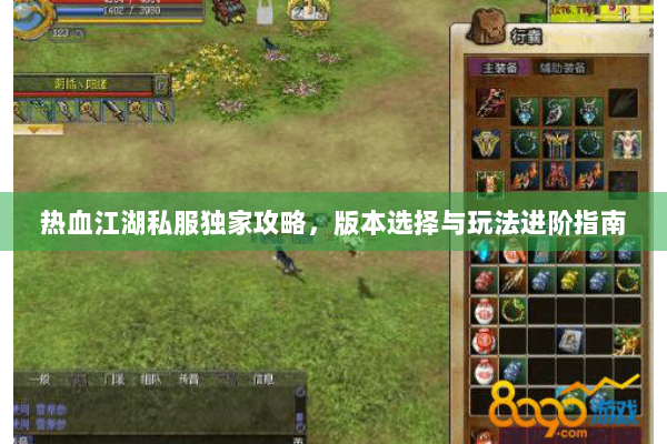 热血江湖私服独家攻略，版本选择与玩法进阶指南